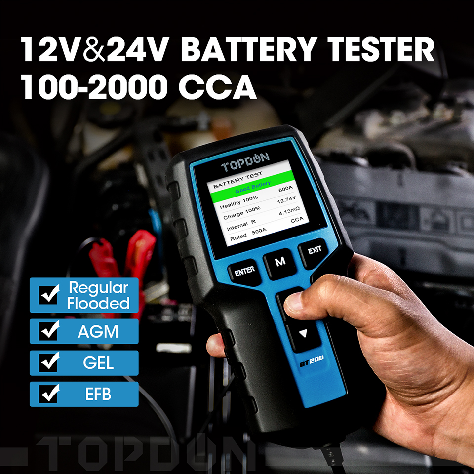 TOPDON BT200 Autobatterietester