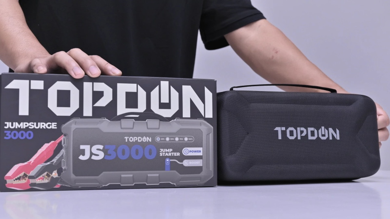 TOPDON JS3000 Power Bank Auto Starthilfe 