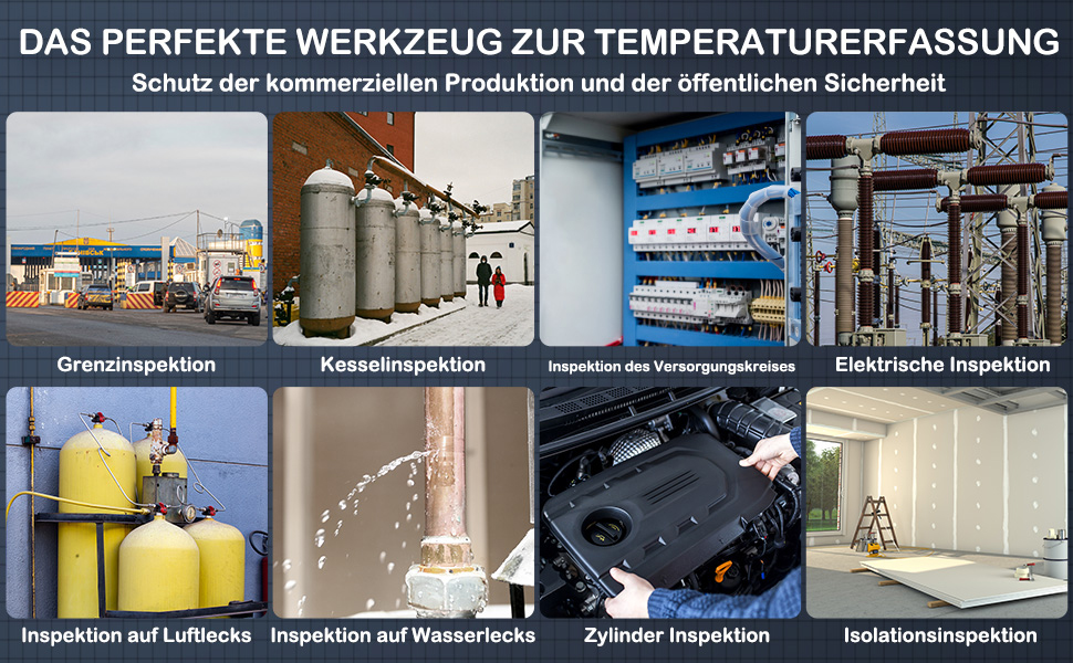 TOPDON TC001 Wärmebildkamera Imager Temperatur messung Werkzeug