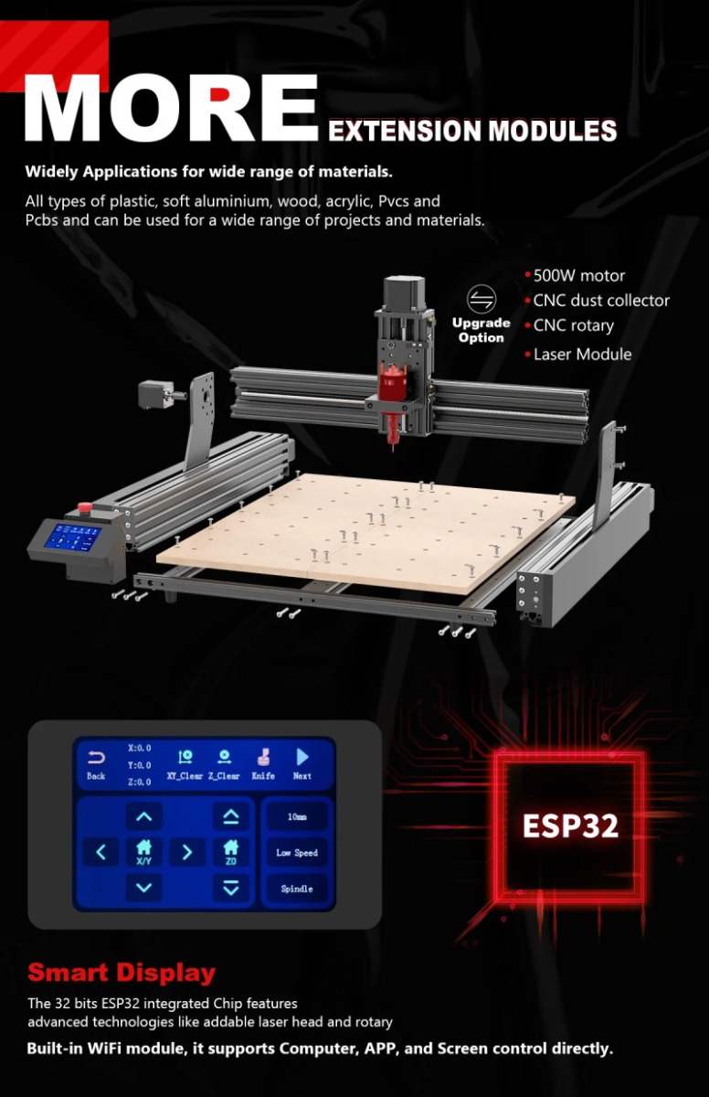 TwoTrees TTC450 CNC Fräser