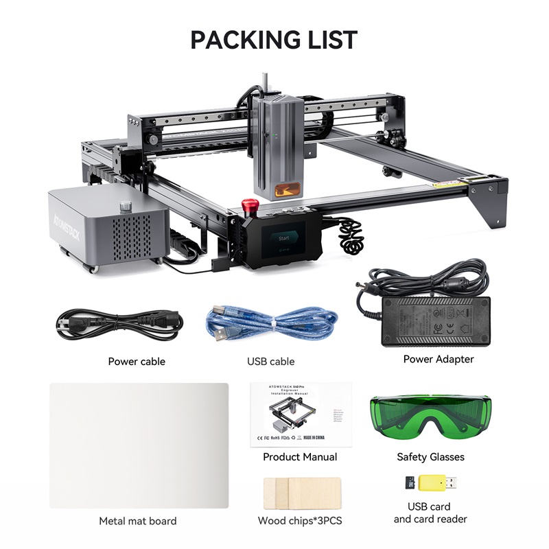 ATOMSTACK X40 Pro Laser Engraver 