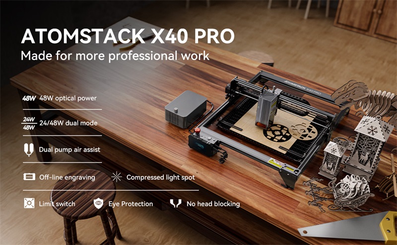 ATOMSTACK X40 Pro Laser Engraver 