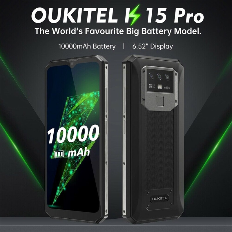 Oukitel K15 Pro 8 Core Android 11 6.52'' FHD Display  Smartphone