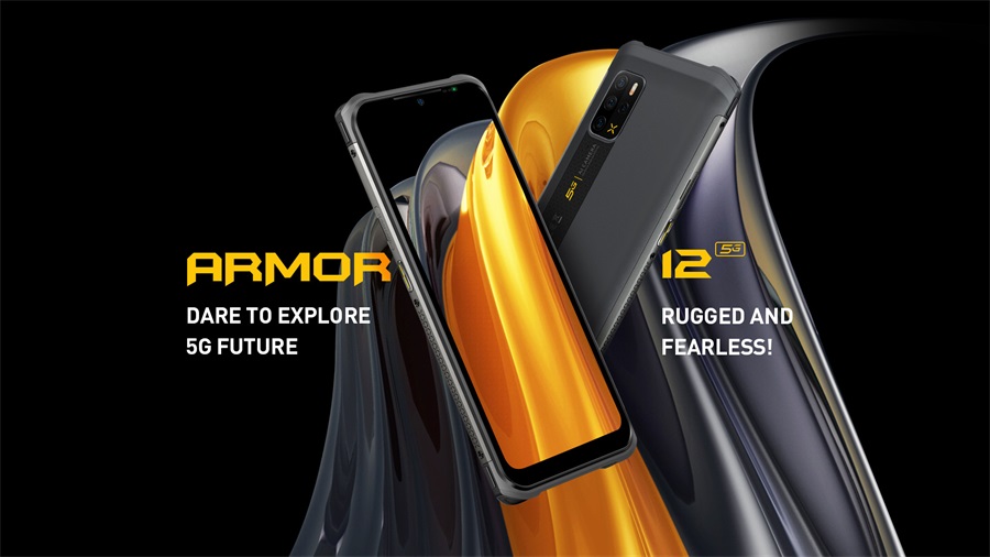 Ulefone Armor 12 5G 6.52" Android 11 8GB+128GB Wasserdichtes Smartphone