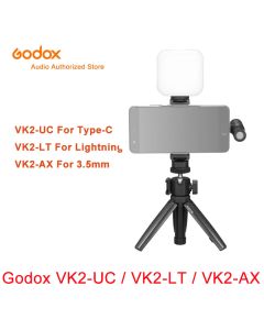 Godox VK2-UC VK2-AX VK2-LT VK2 Mikrofon Vlog Kit
