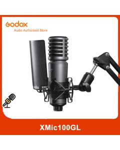 Godox XMic100GL Große-membran Kondensator XLR Mikrofon
