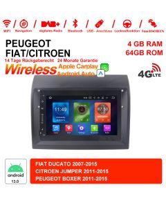 Android 12 Autoradio Für PFIAT DUCATO CITROEN JUMPER PEUGEOT BOXER 
