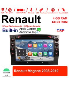 Android 12 Autoradio Für RENAULT MEGANE 2003-2010
