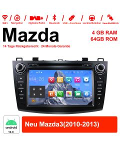 Für Mazda new Mazda3 8 Zoll Android 12.0 Autoradio / Multimedia 4GB RAM 64GB ROM 