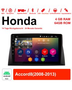 10.1 Zoll Android 10.0 Autoradio / Multimedia 4GB RAM 64GB ROM Für Honda Accord8 Mit WiFi NAVI Bluetooth USB