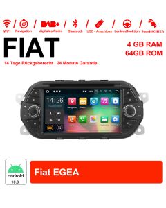 7 Zoll Android 10.0Autoradio / Multimedia 4GB RAM 64GB ROM Für Fiat EGEA