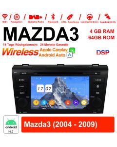 Für MAZDA3 7 Zoll Android 12.0 Autoradio / Multimedia 4GB RAM 64GB ROM 