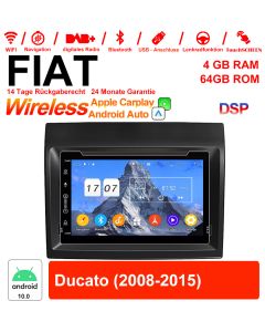 7 Zoll Android 12.0 Autoradio / Multimedia 4GB RAM 64GB ROM Für FIAT Ducato Mit WiFi NAVI Bluetooth USB