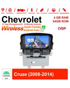 7 Zoll Android 13.0 Autoradio / Multimedia 4GB RAM 64GB ROM Für Chevrolet Cruze 2008-2014 Mit WiFi NAVI Bluetooth USB