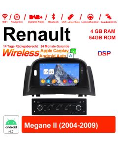 Für RENAULT Megane II Mit WiFi NAVI Bluetooth USB 7 Zoll Android 12.0 Autoradio / Multimedia 4GB RAM 64GB ROM 