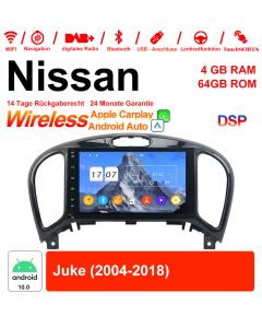 Für Nissan Juke 2004-2018 Mit WiFi NAVI Bluetooth USB 8 Zoll Android 12.0 Autoradio / Multimedia 4GB RAM 64GB ROM 