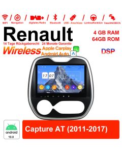 Für Renault Capture AT 2011-2017 Mit WiFi NAVI Bluetooth USB 9 Zoll Android 12.0 Autoradio / Multimedia 4GB RAM 64GB ROM 