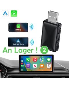 Wireless Carplay Android Auto Adapter Wifi BT Auto Connect 2 in1 Mini USB