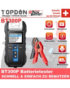 Topdon BT300P Auto Batterie Tester