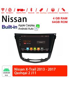 Android 12 Autoradio Für Nissan X-Trail J11 Qashqai 2013-2017
