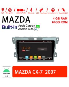 Für MAZDA CX-7 2007 Built-in Carplay 9 Zoll Android 12.0 Autoradio / Multimedia 4GB RAM 64GB ROM 