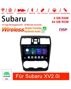 Für Subaru XV2.0i Built-in Carplay / Android Auto 9 Zoll Android 12.0 Autoradio / Multimedia 4GB RAM 64GB ROM 