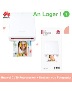 Huawei CV80 Zink Tragbarer Mini-Pocket-Fotodrucker + Fotopapier