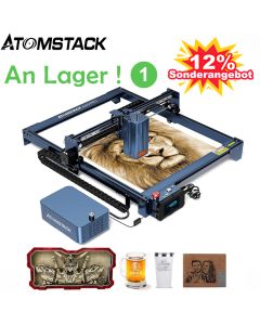 ATOMSTACK A40 PRO Laser Graviermaschine 210W mit Air Assist Lasergravurmaschine Offline-Gravur, 48W Ein-Tasten Umschaltung Gravur/Schneidemodus