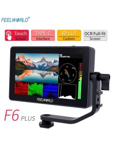 FEELWORLD F6 PLUS 5,5 Zoll auf Kamera DSLR Feld Monitor 3D LUT Touchscreen IPS FHD 1920x1080 Video focus Assist Unterstützung 4K HDMI