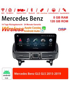 Für Benz GLE/GLS  2015-2019 Built-in CarPlay 12.3 Zoll Snapdragon 665 8 Core Android 13 4G Autoradio / Multimedia 8GB RAM 256GB ROM 