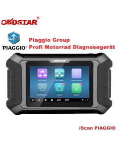 Motorrad Diagnosegerät OBDSTAR ISCAN PIAGGIO-Group Profi Diagnosegerät Tablet