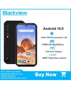 Blackview BV9900E Helio P90 5,84 Zoll Dual-SIM-Smartphone