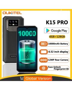 Oukitel K15 Pro 8 Core Android 11 6.52'' FHD Display  Smartphone