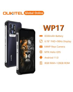 OUKITEL WP17 Helio G95 Octa Core Android 11  robustes Smartphone