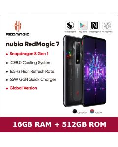 Nubia RedMagic 7 6.8'' Android 12 Qualcomm Snapdragon 8Gen1 5G Smartphone