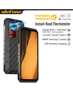 Ulefone Armor 19 Robustes Telefon Android 12 17GB 256GB  Kamera Smartphone