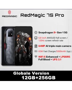 Nubia RedMagic 7S Pro 6.8'' Android 12 Qualcomm Snapdragon 8+Gen1 5G Smartphone