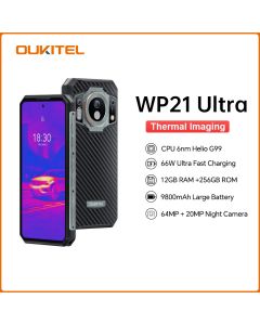 Oukitel WP21 Ultra Android 12 6.7 Zoll 64MP 12GB 256GB Robuste Smartphone