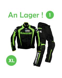 Kawasaki Kleidung / Oxford Jacke / Motorradjacke / Reitjacke und Hose / winddicht warm XL