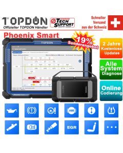 Der Phoenix Smart ist Teil der neuen Generation intelligenter Diagnosegeräte von TOPDON