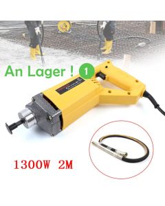 1300w profession elle industrielle elektrische Beton vibrator Motor Hand vibrierende Werkzeug maschine mit 2m Schlauch 220V