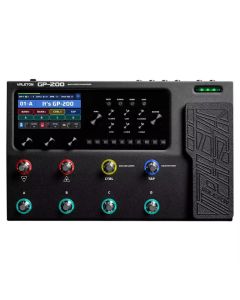 Valeton GP-200 gitarre bass amp modellierung ir simulation multi-effekte mit eu netzteil fx loop midi i/o expression pedal