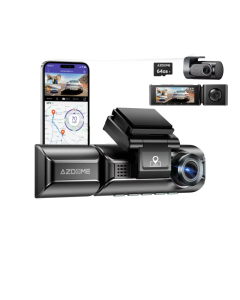 Auto-DVR-Dashcam 4K 5.8 GHz WiFi 2/3 Kameras Vorder-/Kabine-/Heckkamera GPS-Nachtsicht-Parkmonitor