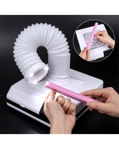 60W Nagel Staub Collector Maschine Für Maniküre Pediküre Nail art Salon Staub Saug Entferner Leistungsstarke fan