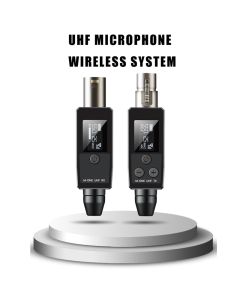 M-ONE UHF Microphones DSP Wired to Wireless System XLR Transmitter Receiver Signal Adapter for 48V Dynamic Condenser Microphone