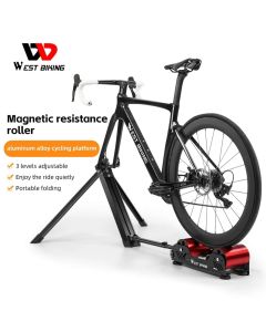 West Biking Radfahren Training Übung Fahrrad rolle Indoor statisches Fahrrad Falt trainer Fitness einstellbarer Widerstands trainer