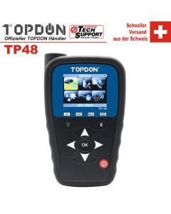 TOPDON TP48 RDKS Diagnosetool können Sie alle wichtigen OEM RDKS Sensoren aktivieren, lesen, diagnostizieren und warten. 