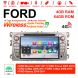 7 Zoll Android 13.0 Autoradio / Multimedia 4GB RAM 64GB ROM Für Ford Focus Farbe Silber Bluetooth 5.0 Built-in Carplay / Android Auto