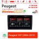 9 Zoll Android 11.0 4G LTE Autoradio / Multimedia 4GB RAM 64GB ROM Für Peugeot 307 (2004-2013) Built-in CarPlay / Android Auto