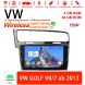 10 Zoll Android 13 VW Autoradio/Multimedia 4GB RAM 64GB ROM Für VW GOLF VII/7 Ab 2013 Mit WiFi NAVI Bluetooth USB